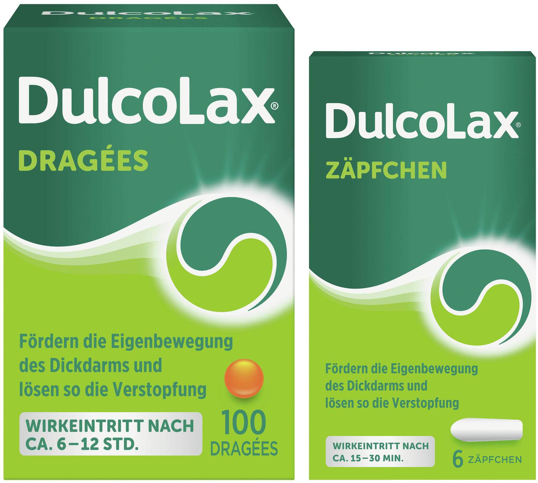 Dulcolax Dragees 100 Stück + Dulcolax Suppositorien 6 Stück