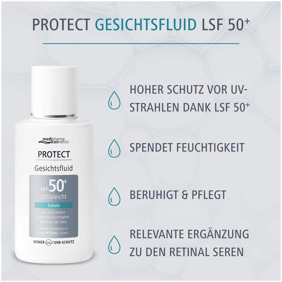 Medipharma cosmetics Protect Gesichtsfluid LSF 50+ 50 ml