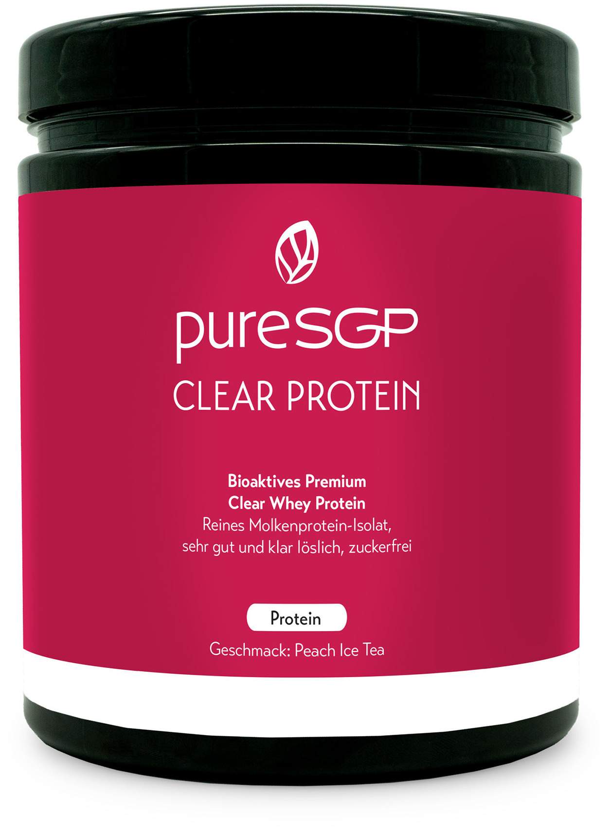 PureSGP Clear Protein Pulver Peach Ice Tea 500 g