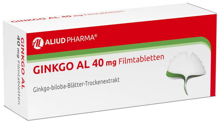 Ginkgo Al 40 mg Filmtabletten 120 Filmtabletten