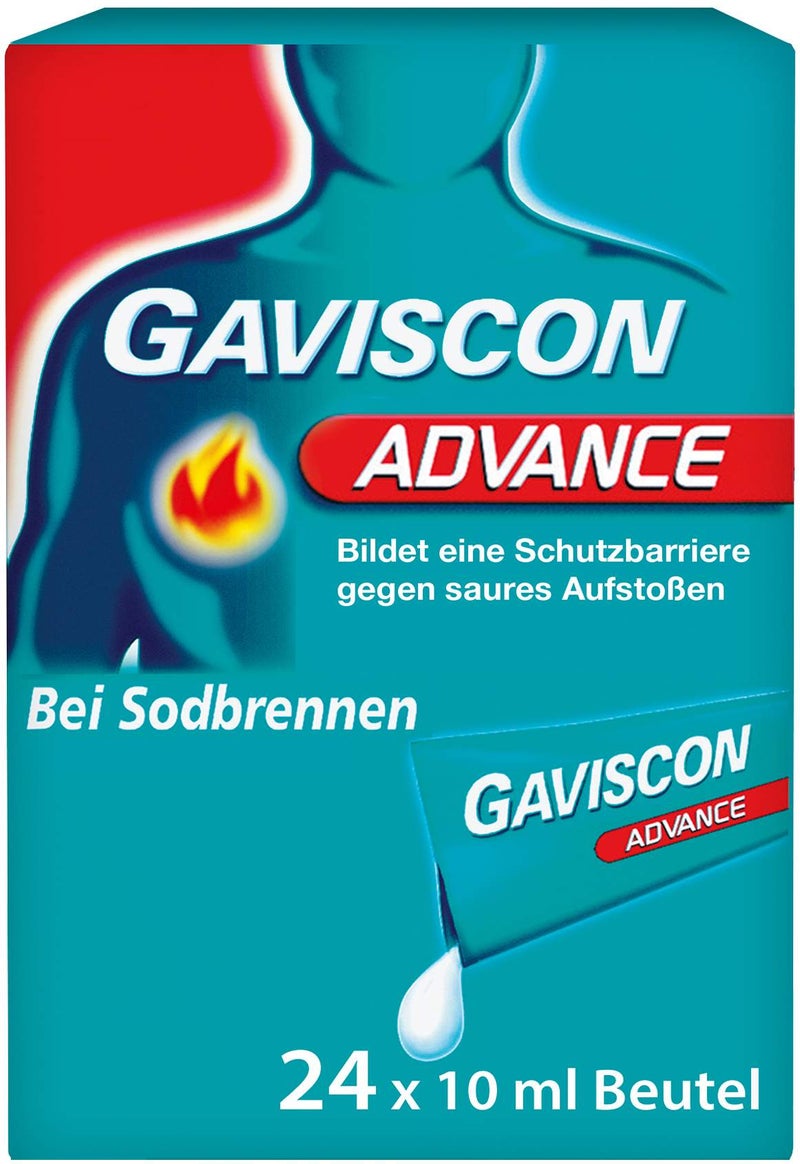 Gaviscon Advance Pfefferminz 24 x 10 ml Suspension