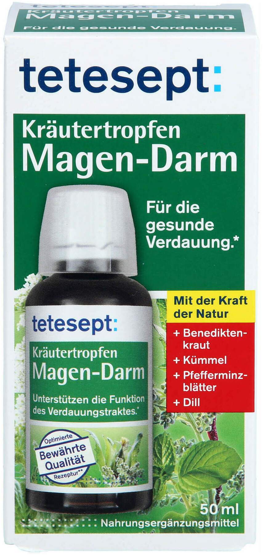 Tetesept Kräutertropfen Magen-Darm 50 ml