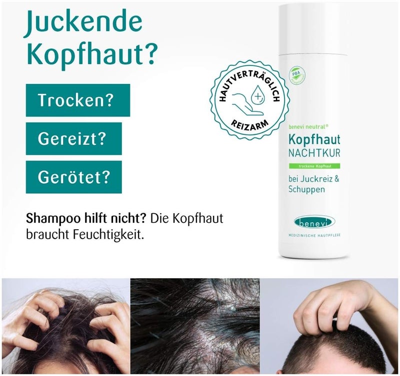 Benevi Neutral Kopfhaut Nachtkur Lotion 200 ml