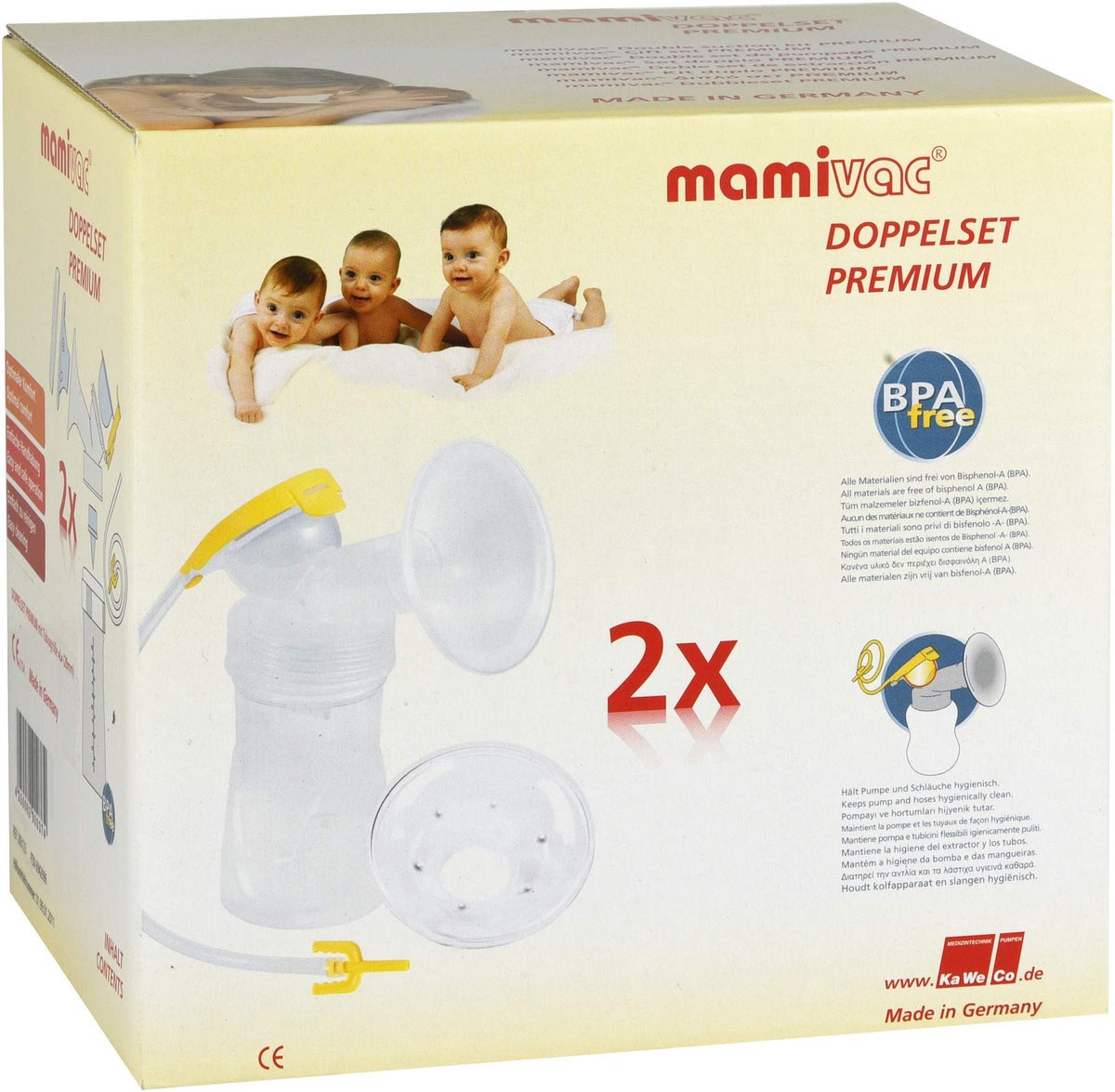 Mamivac Doppelset Premium L