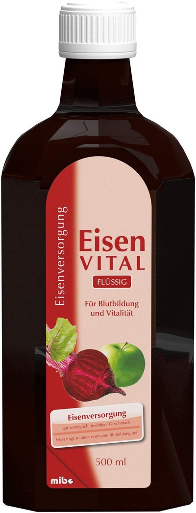 Eisen Vital Flüssig 500 ml Liqiudum