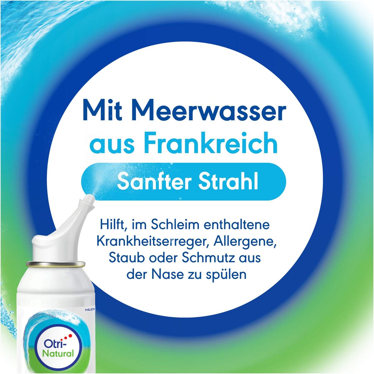 OtriNatural Nasenreinigung soft Isoton 0,9% NaCl 100 ml