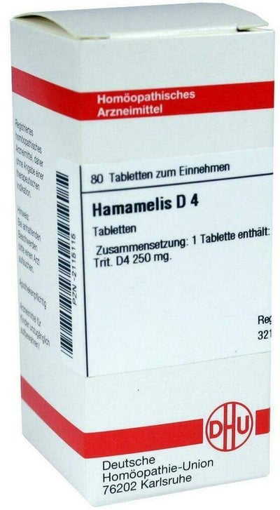 Dhu Hamamelis D4 80 Tabletten