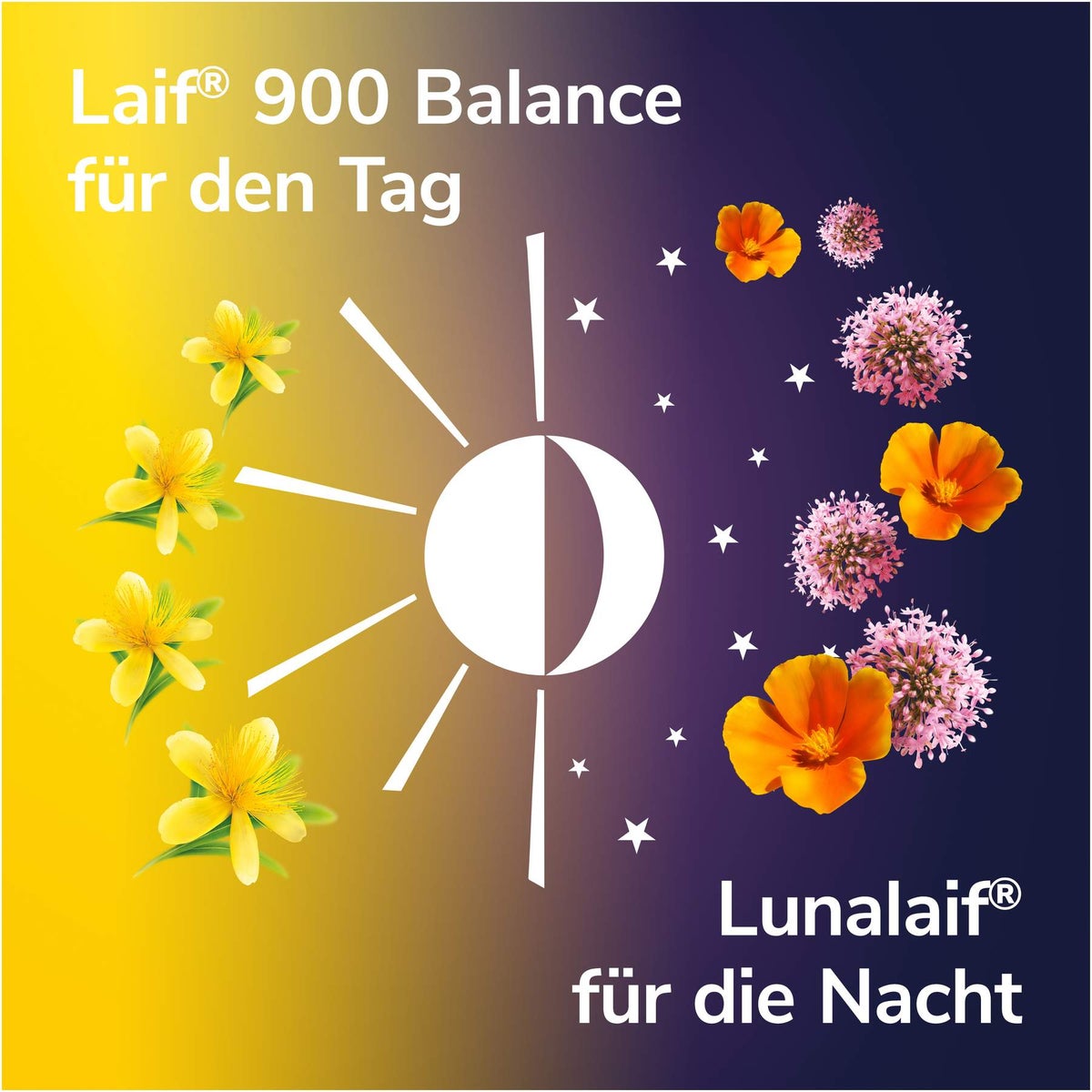 Lunalaif Guter Schlaf Kombi Depot 30 Tabletten + Laif 900 Balance 100 Tabletten