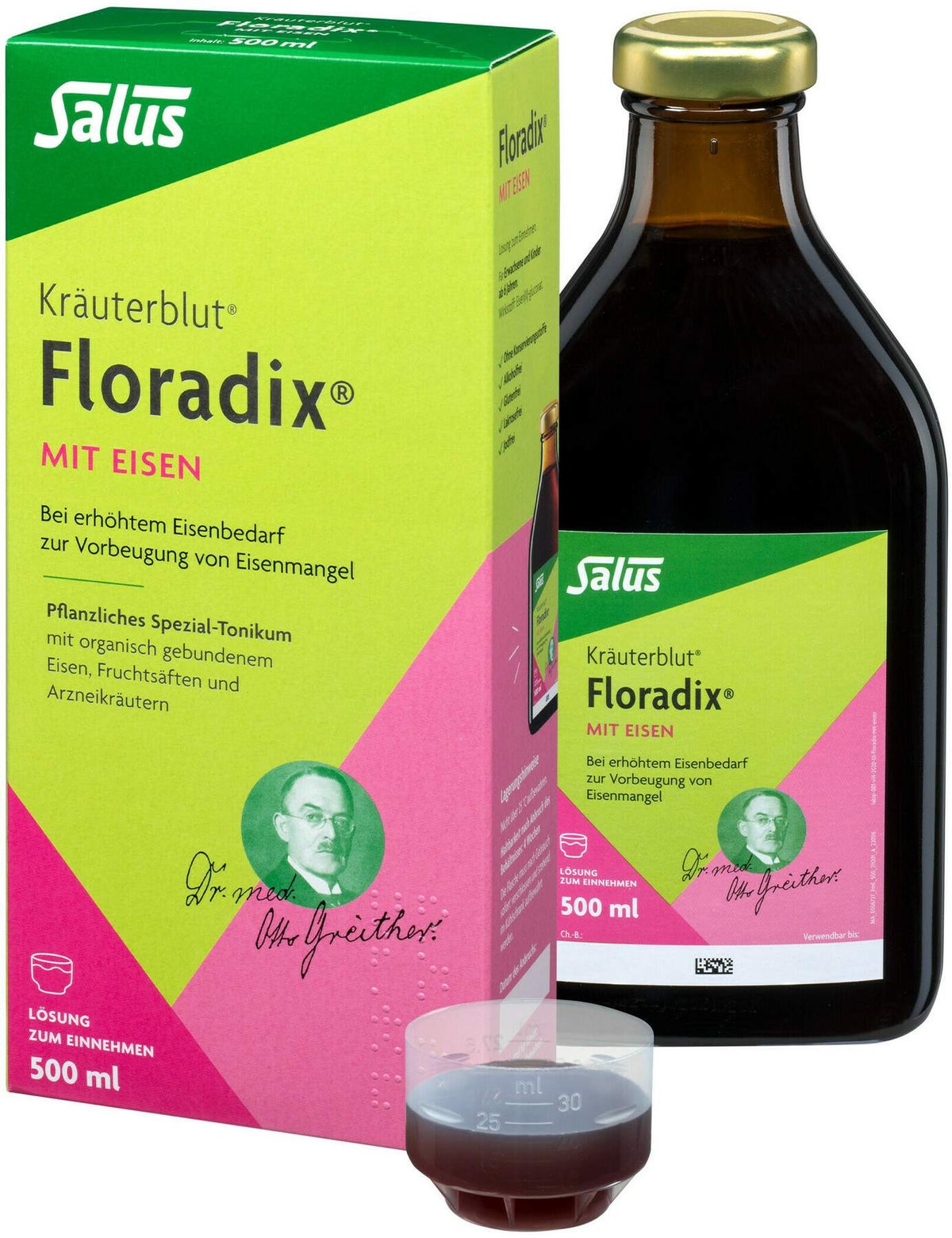 Floradix mit Eisen Flüssigkeit zum Einnehmen 500 ml