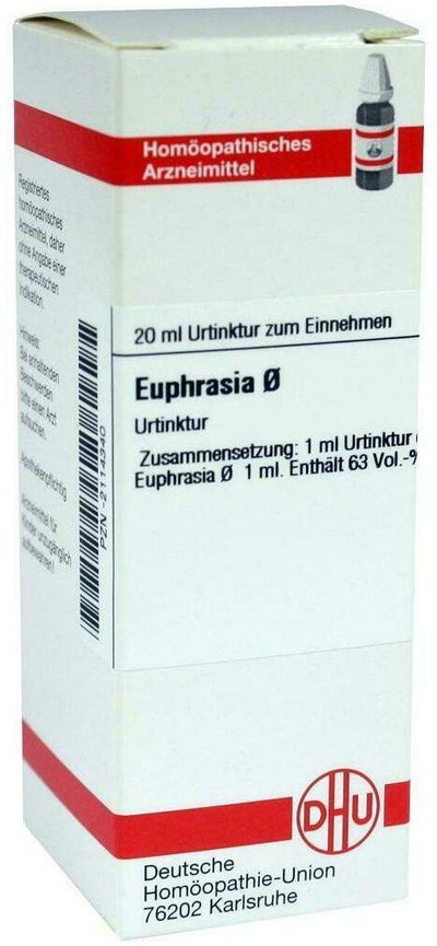 Dhu Euphrasia Urtinktur 20 ml Dilution