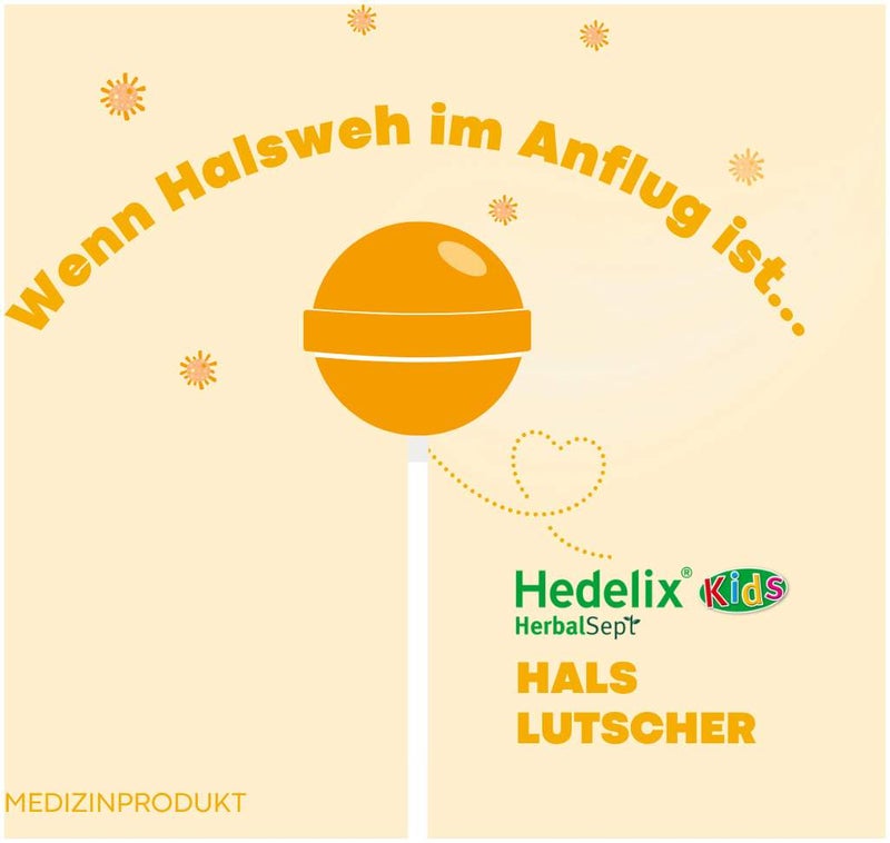 Hedelix HerbalSept Hals Lutscher Kids 6 Stück