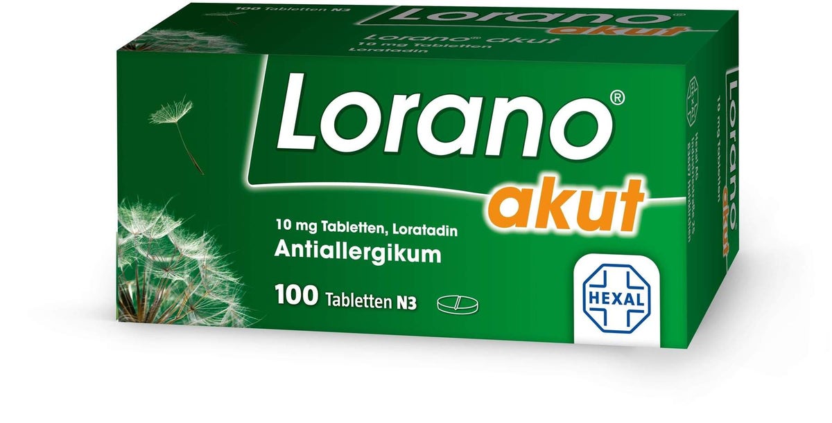 Lorano akut Antiallergikum 100 Tabletten