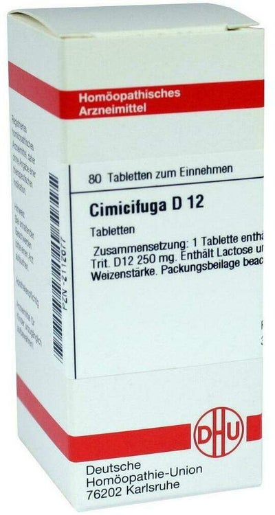 Dhu Cimicifuga D12 80 Tabletten