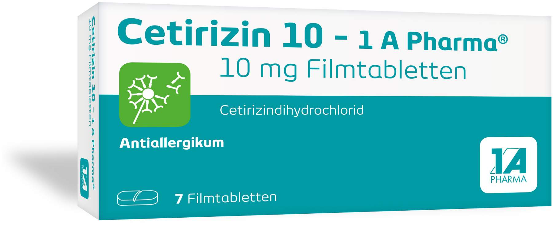 Cetirizin 10mg 1a Pharma 7 Filmtabletten