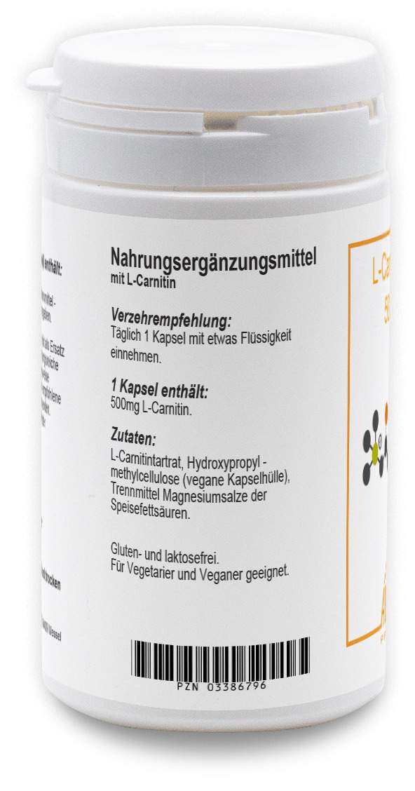 L-Carnitin 500 mg Kapseln