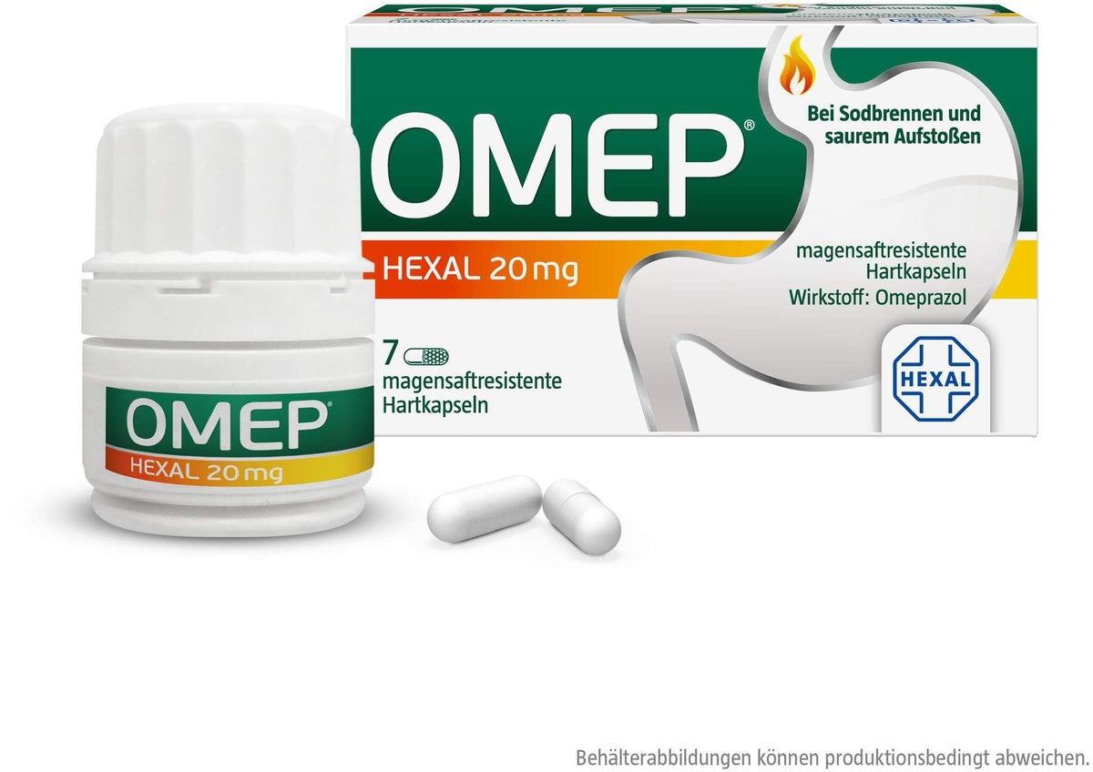 Omep Hexal 20 mg 7 magensaftresistente Kapseln