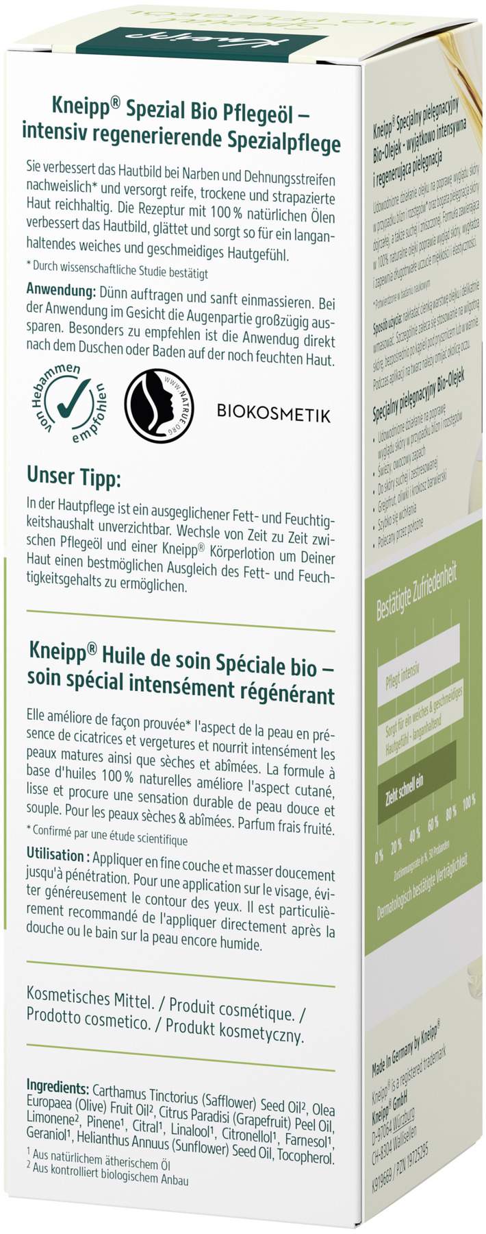 Kneipp Spezial Bio Pflegeöl 100 ml