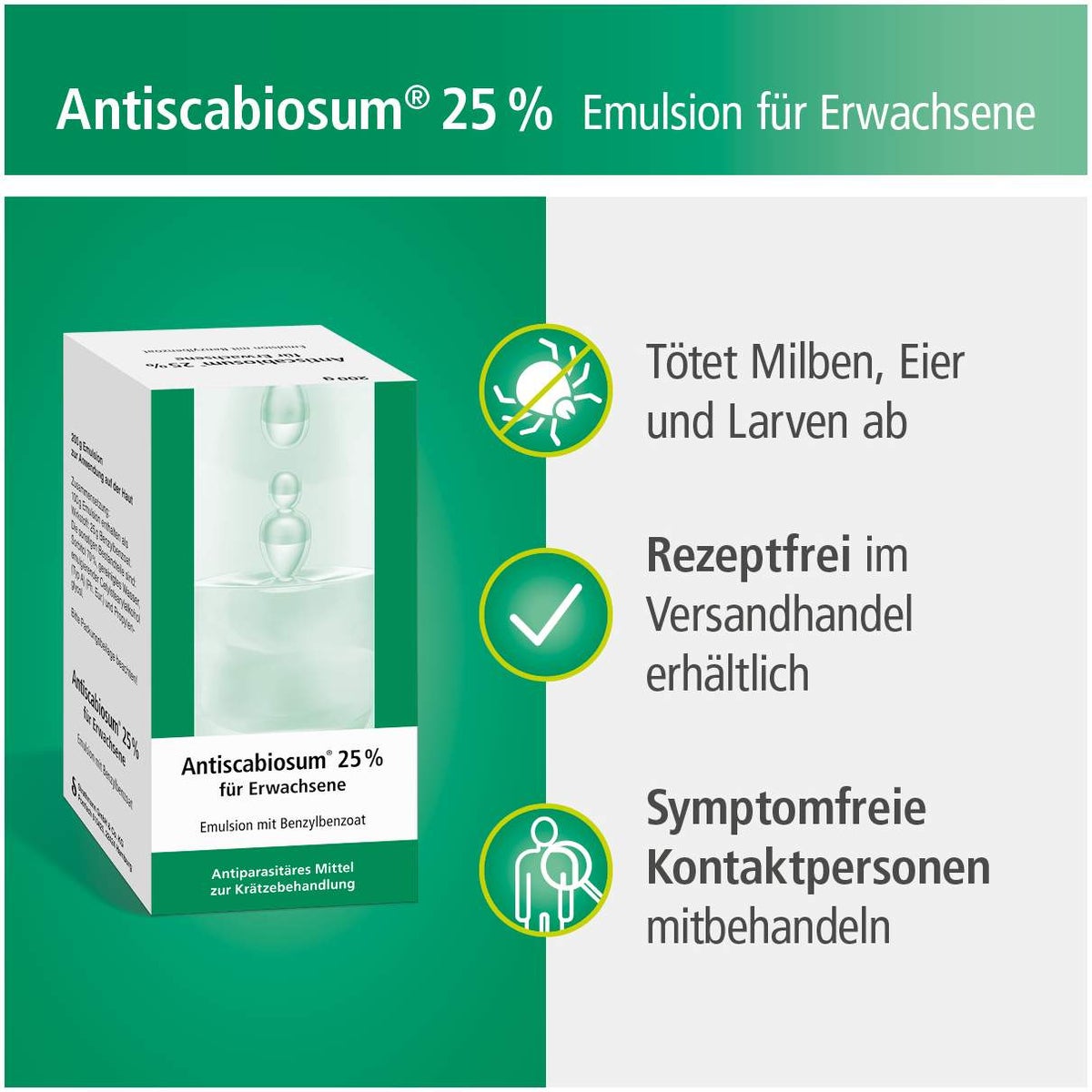 Antiscabiosum 10% Für Kinder Emulsion