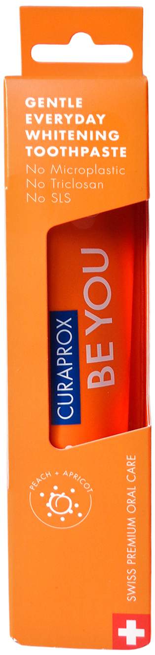 Curaprox Be You Zahnpasta Pfirsich+aprikose Orange 60ml