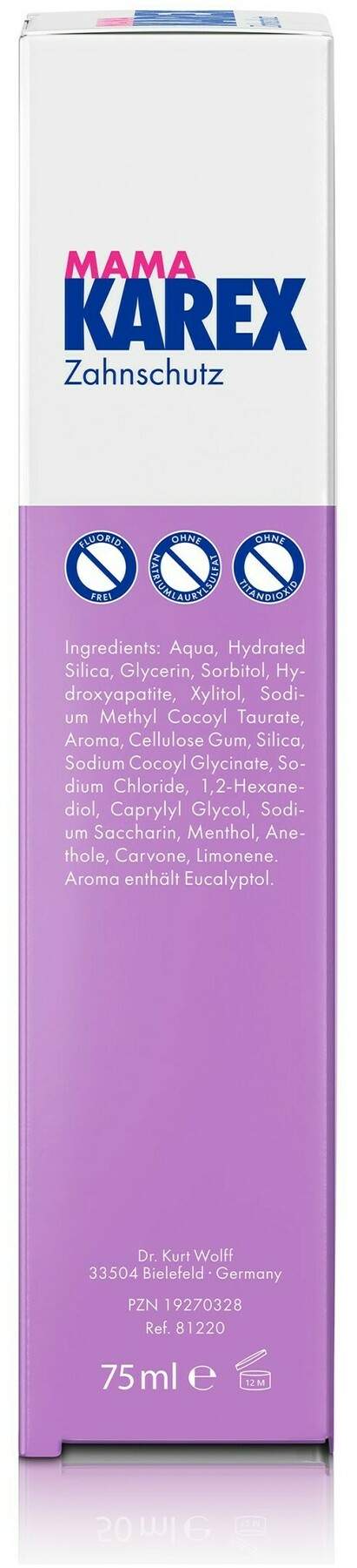 Mama Karex 75 ml Zahnpasta