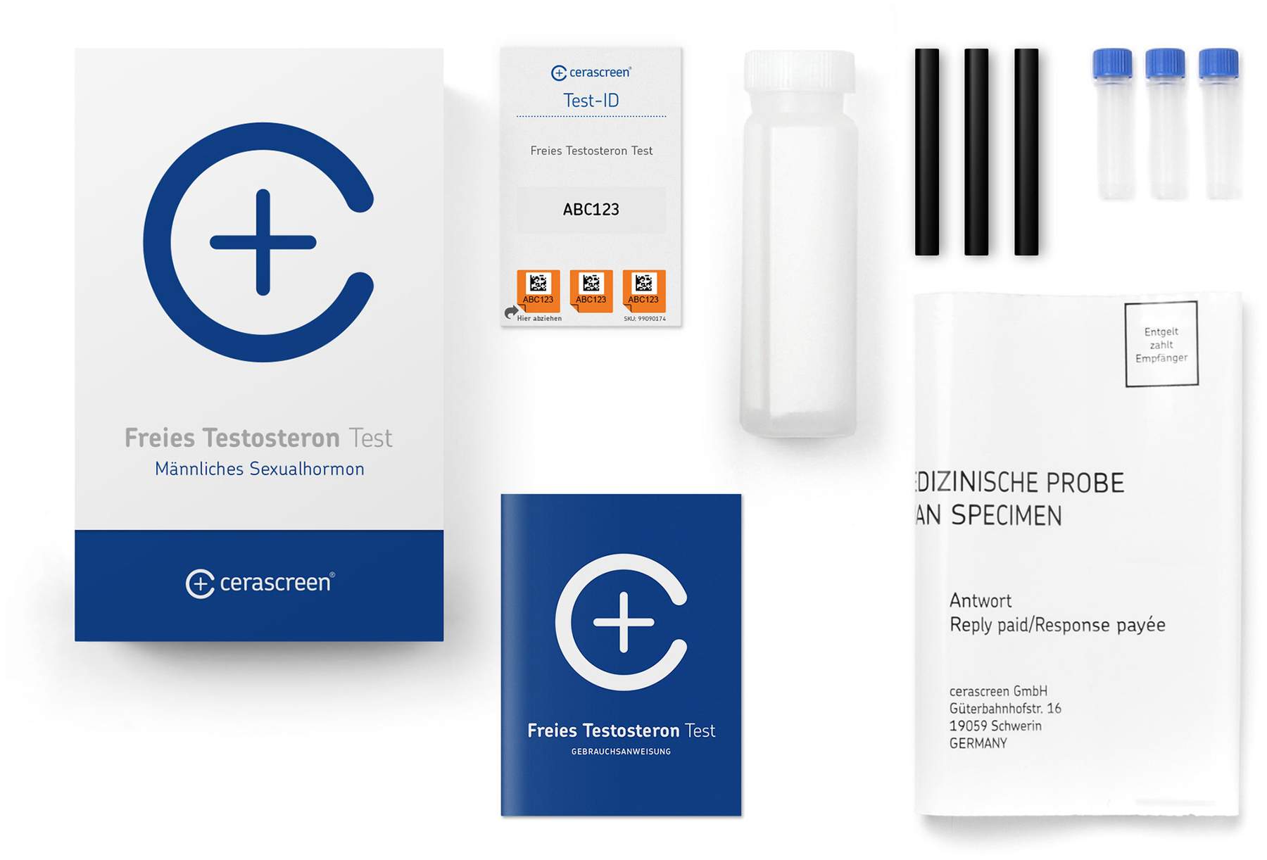 Cerascreen Freies Testosteron Test Speichel