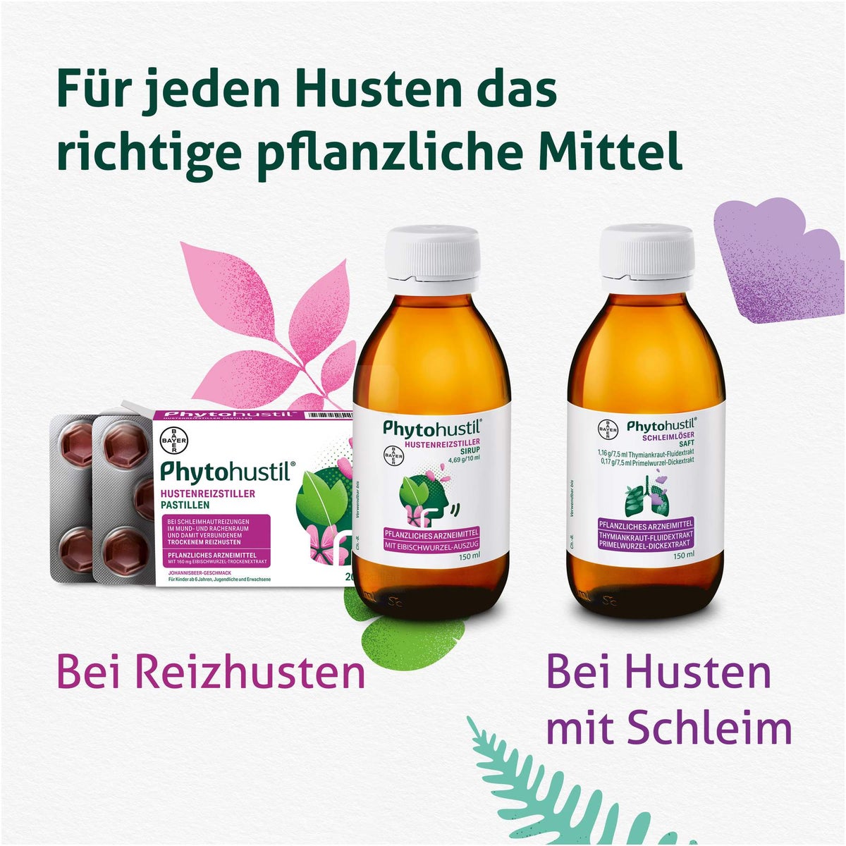 Phytohustil Hustenreizstiller 150 ml Sirup