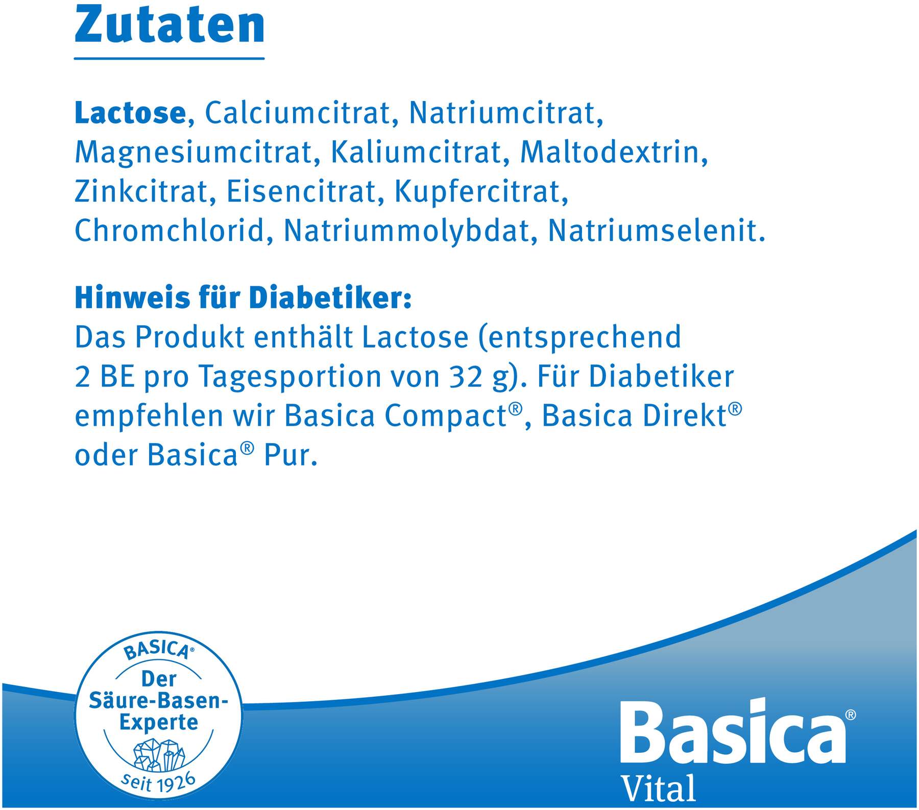Basica Vital 200 G Pulver