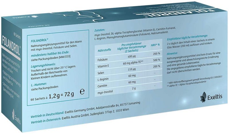 Folandrol Pulver 60 x 1,2 g