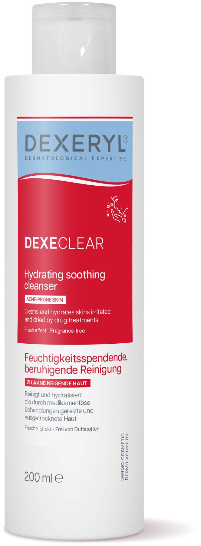 Dexeryl Dexeclear feuchtigkeitsspendende Reinigung 200 ml