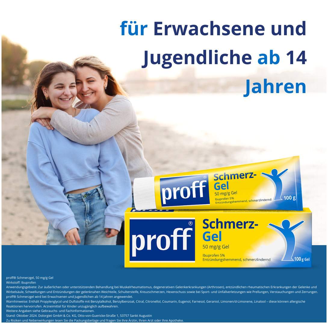 Proff Schmerzgel 100 g