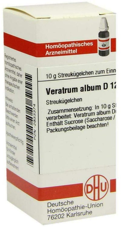 Dhu Veratrum Album D12 10 G Globuli