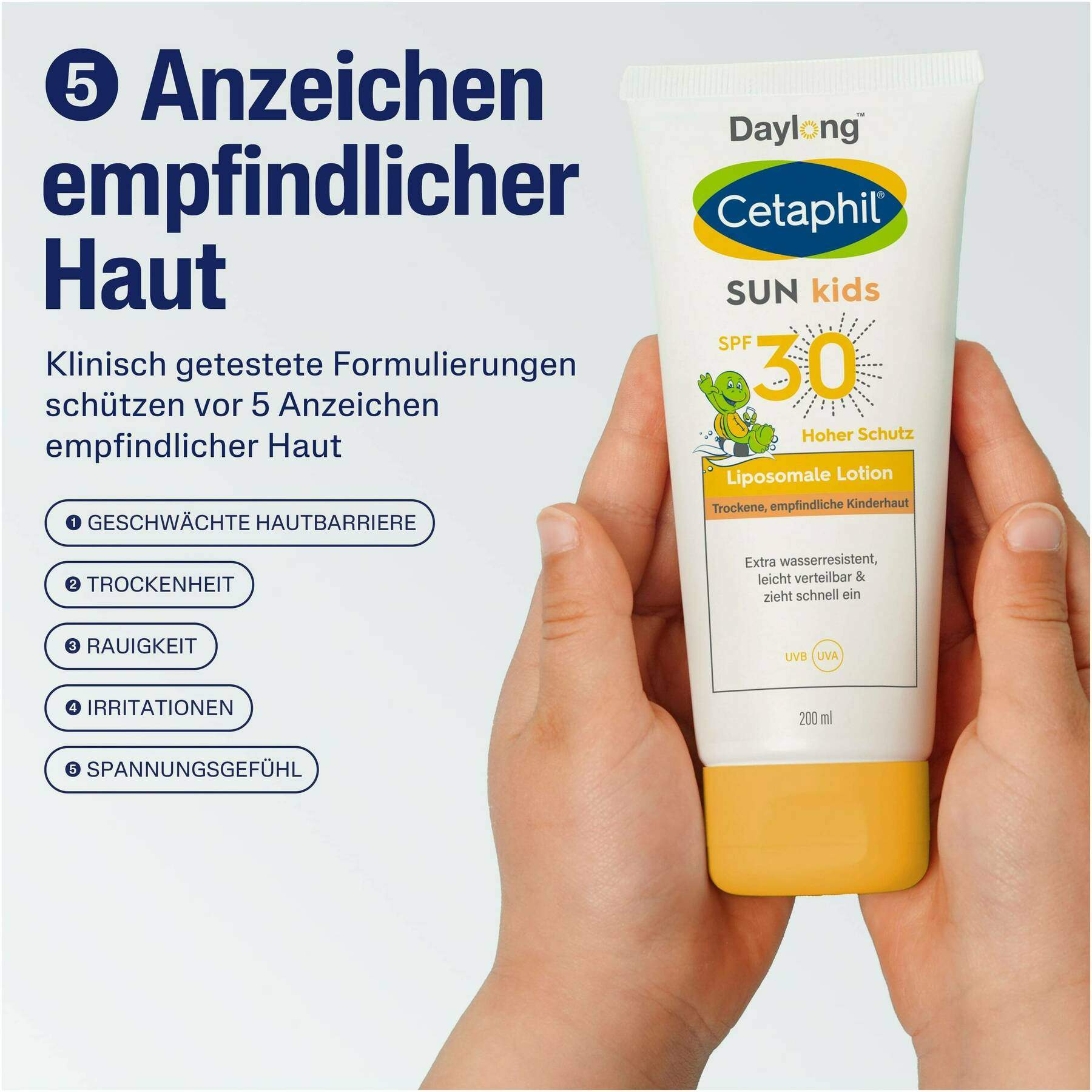 Cetaphil Sun Daylong Kids Spf 30 Liposomale Lotion 100 ml
