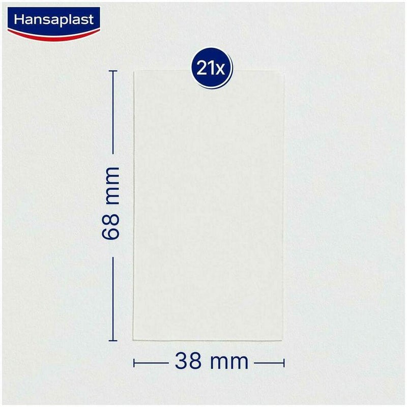 Hansaplast Pflaster Narben Reduktion 3,8 cm X 6,8 cm 21 Stück