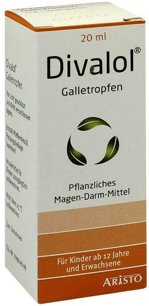 Divalol 20 ml Galletropfen