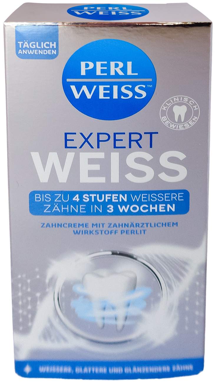 Perlweiss Expert Zahnweiß Zahnpasta