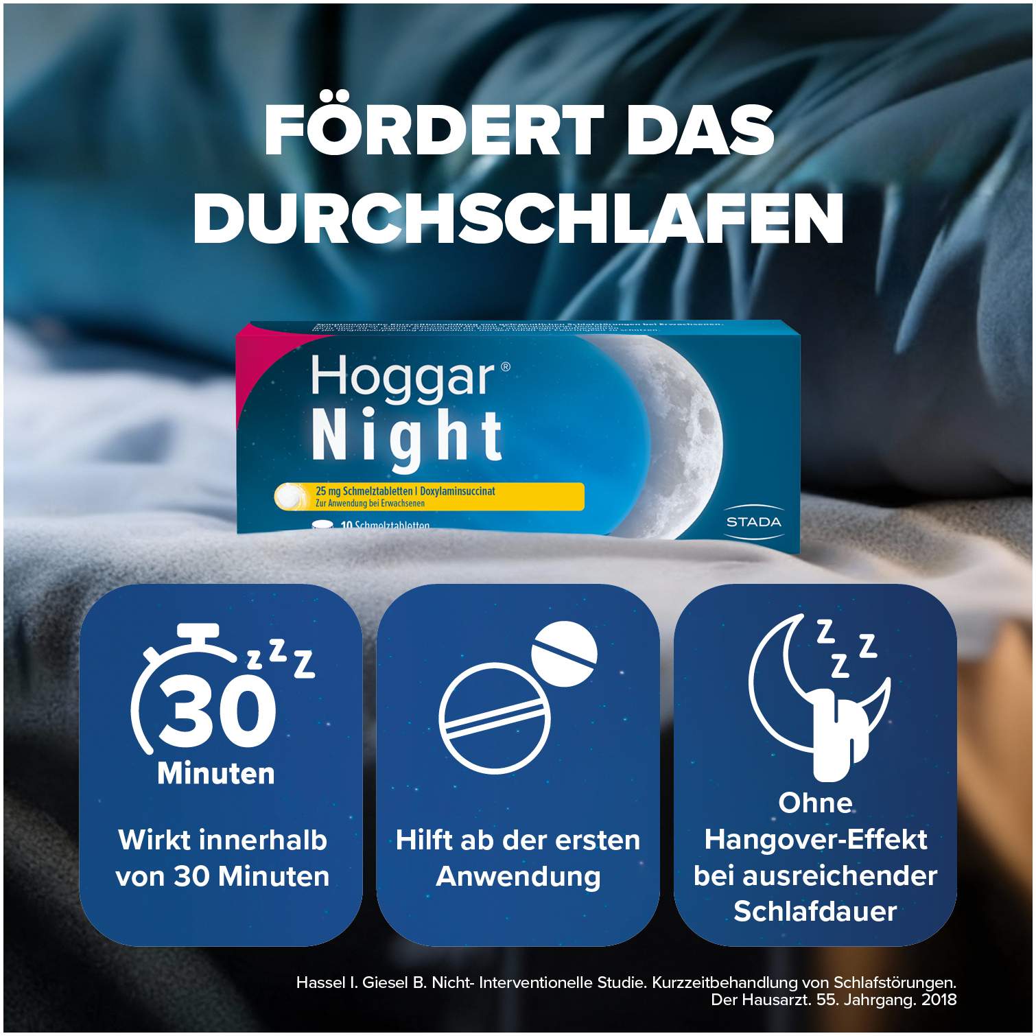 Hoggar Night 25 mg 20 Schmelztabletten