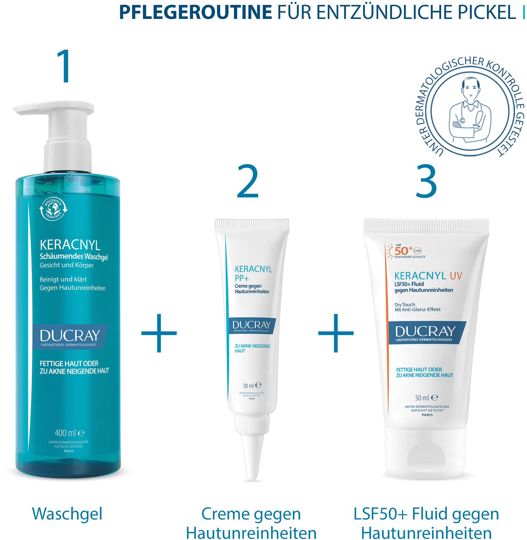 Ducray Keracnyl PP+ Creme 30 ml