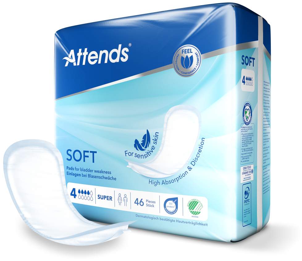 Attends Soft 4 Super Einlagen