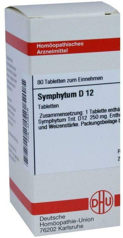 Dhu Symphytum D12 80 Tabletten