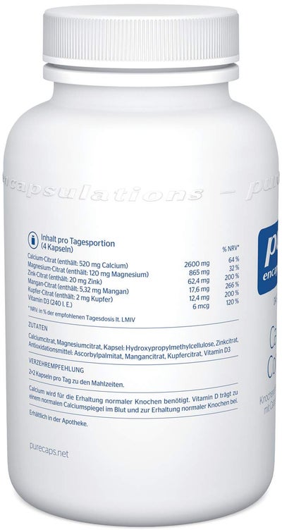 Pure Encapsulations Calcium Complex 90 Kapseln