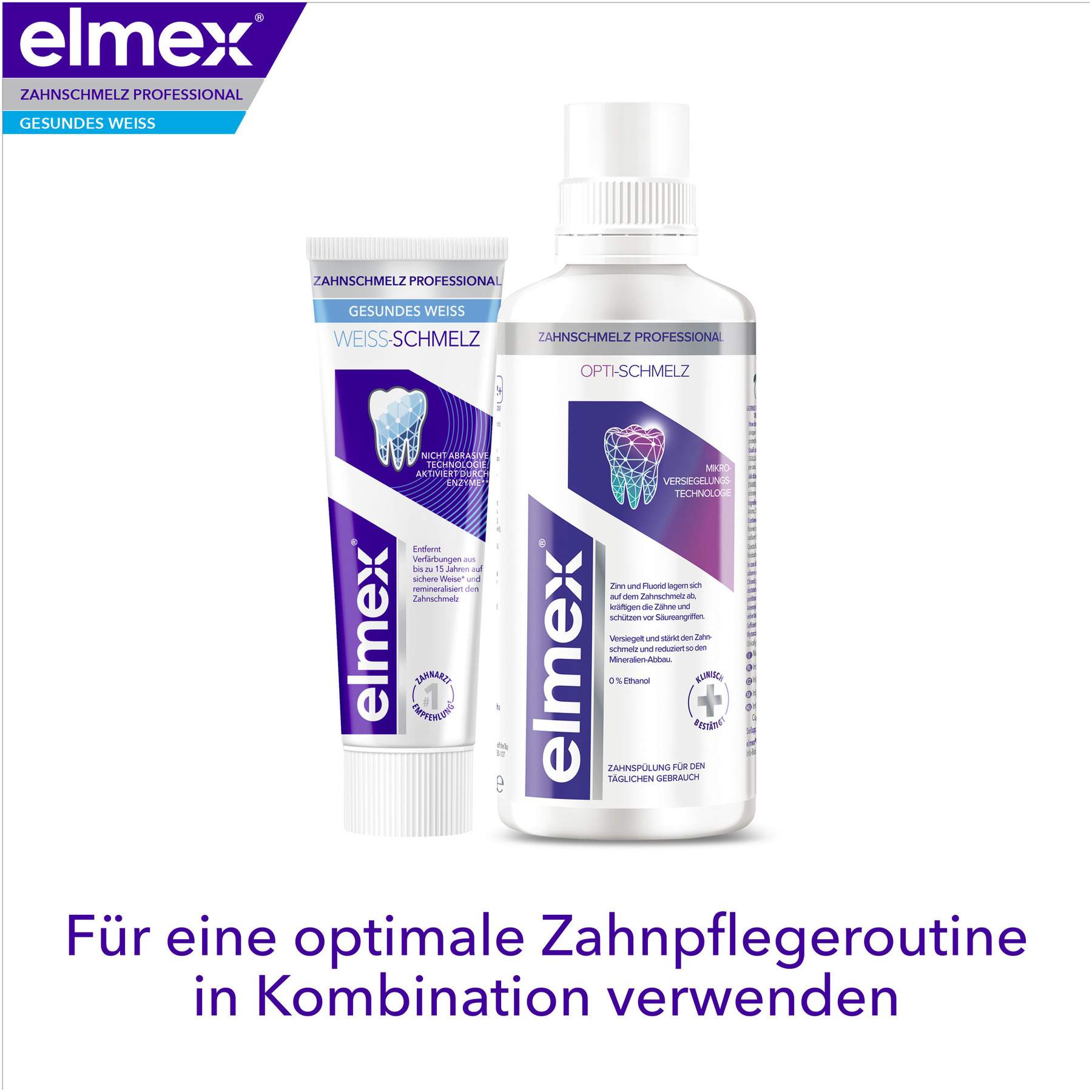 Elmex Zahnschmelz Professional gesundes Weiß 75 ml