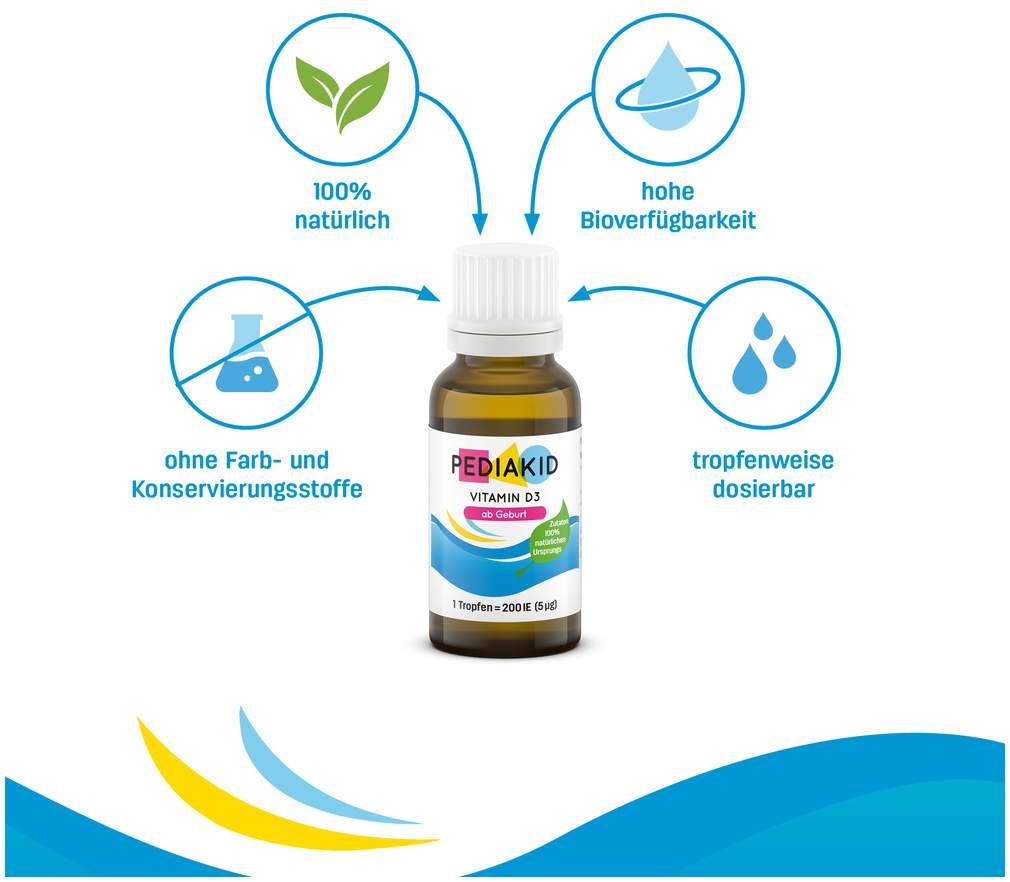 Pediakid Vitamin D3 20 ml Tropfen