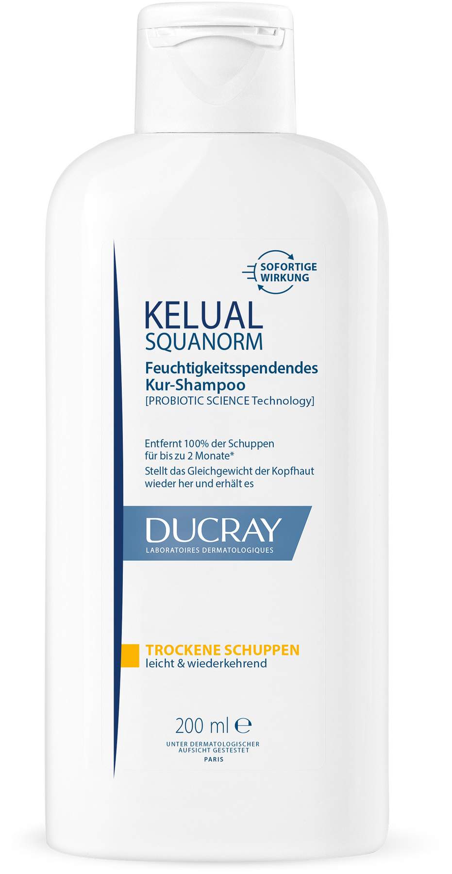 Ducray Kelual Squanorm trockene Schuppen 200 ml Shampoo