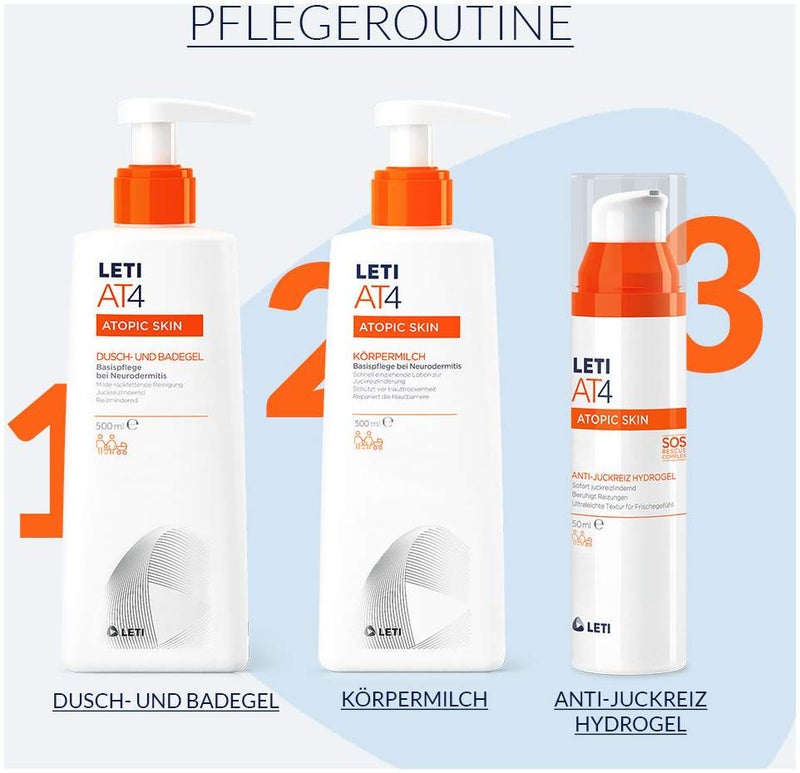 Leti At4 Dusch- und Badegel 250 ml