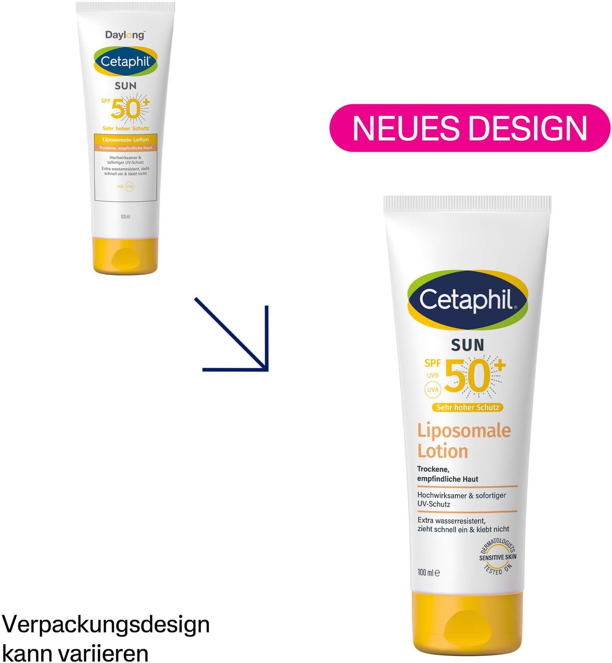 Cetaphil Sun Daylong SPF 50+ liposomale Lotion 100 ml