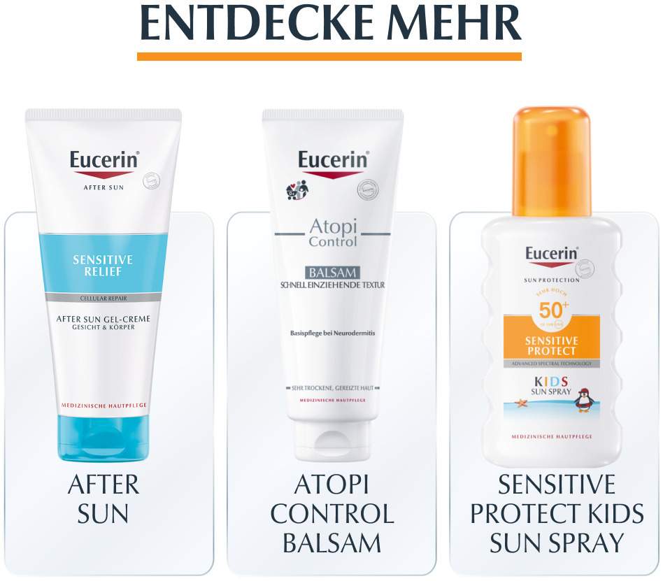 Eucerin Sun Sensitive Protect Kids Gel-Creme LSF 50+ 200 ml