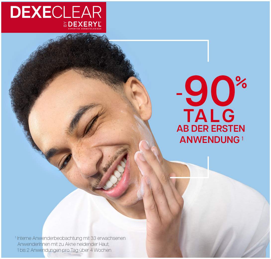 Dexeryl Dexeclear schäumendes Reinigungsgel 400 ml