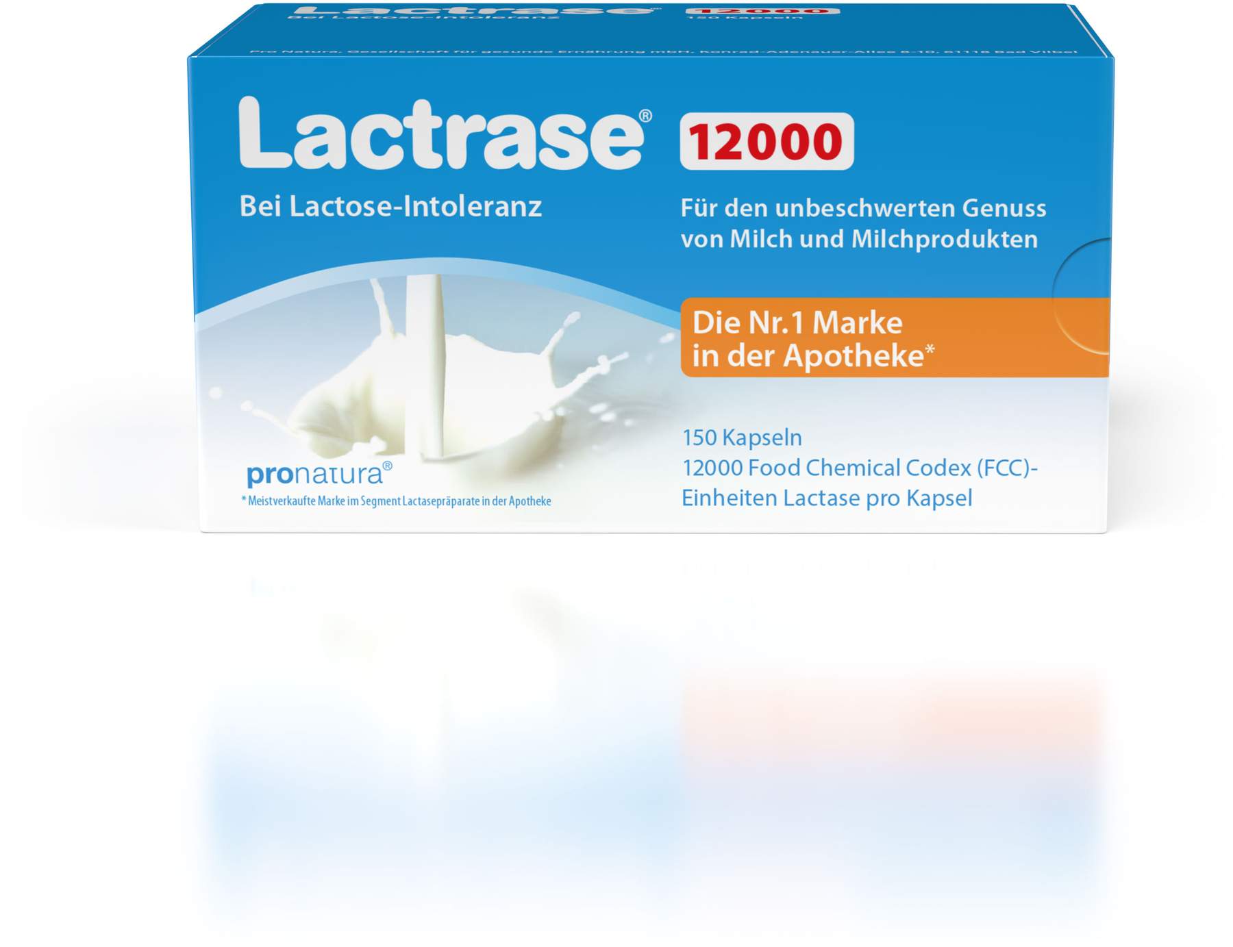 Lactrase 12.000 Fcc 150 Kapseln