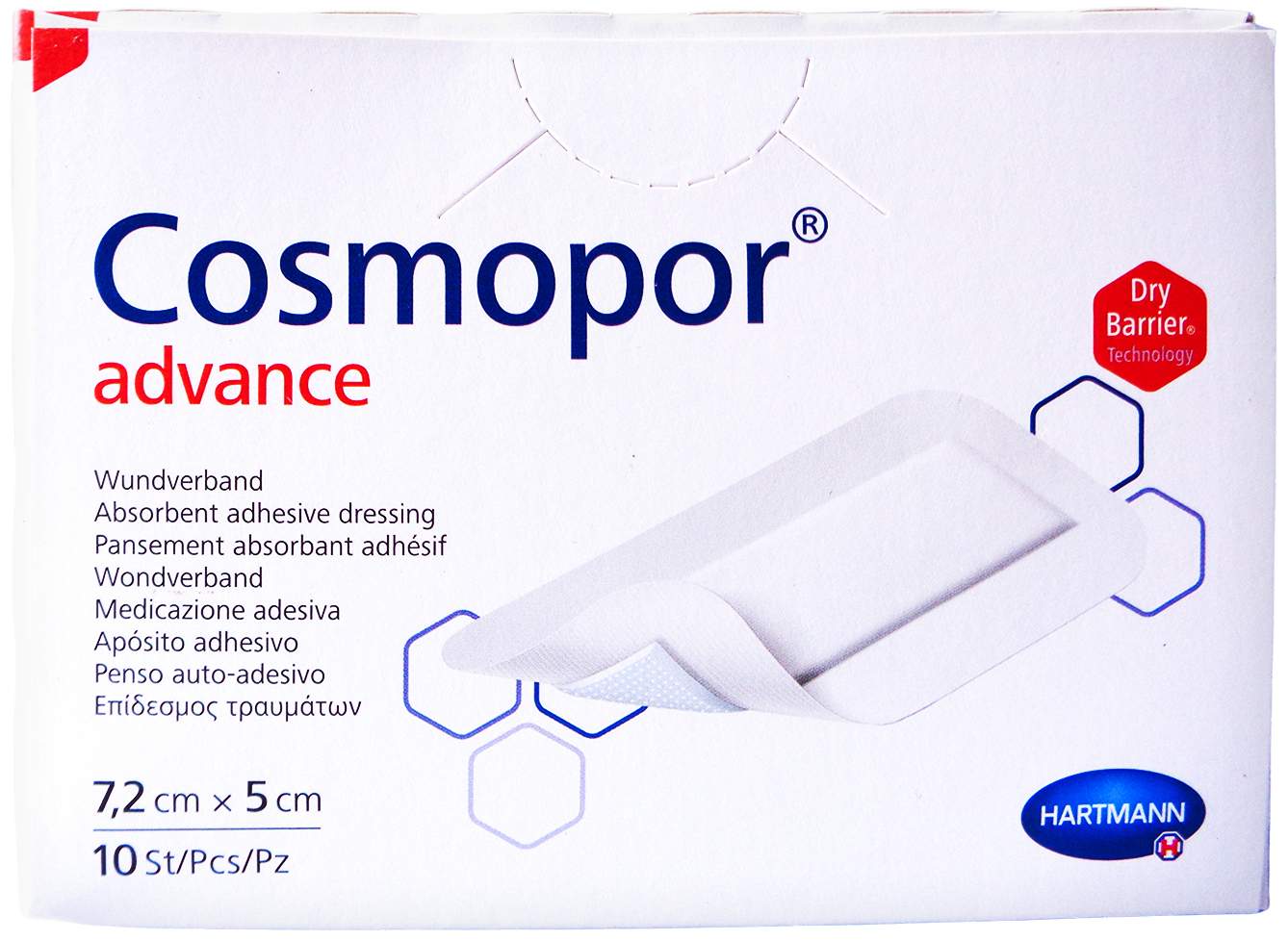 Cosmopor Advance Wundverband 5x7,2 cm
