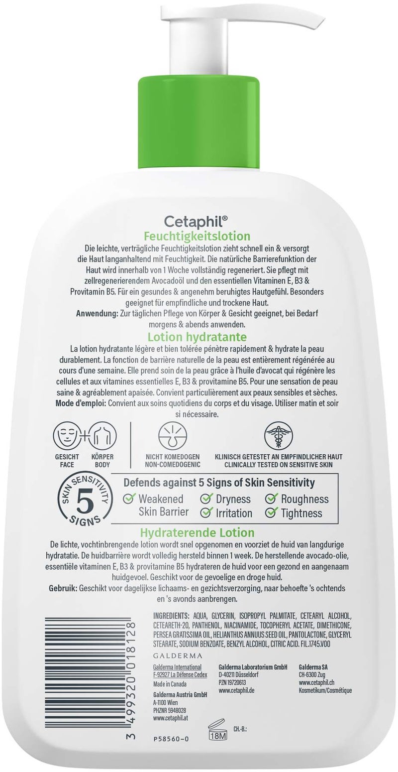 Cetaphil Feuchtigkeitslotion 473 ml